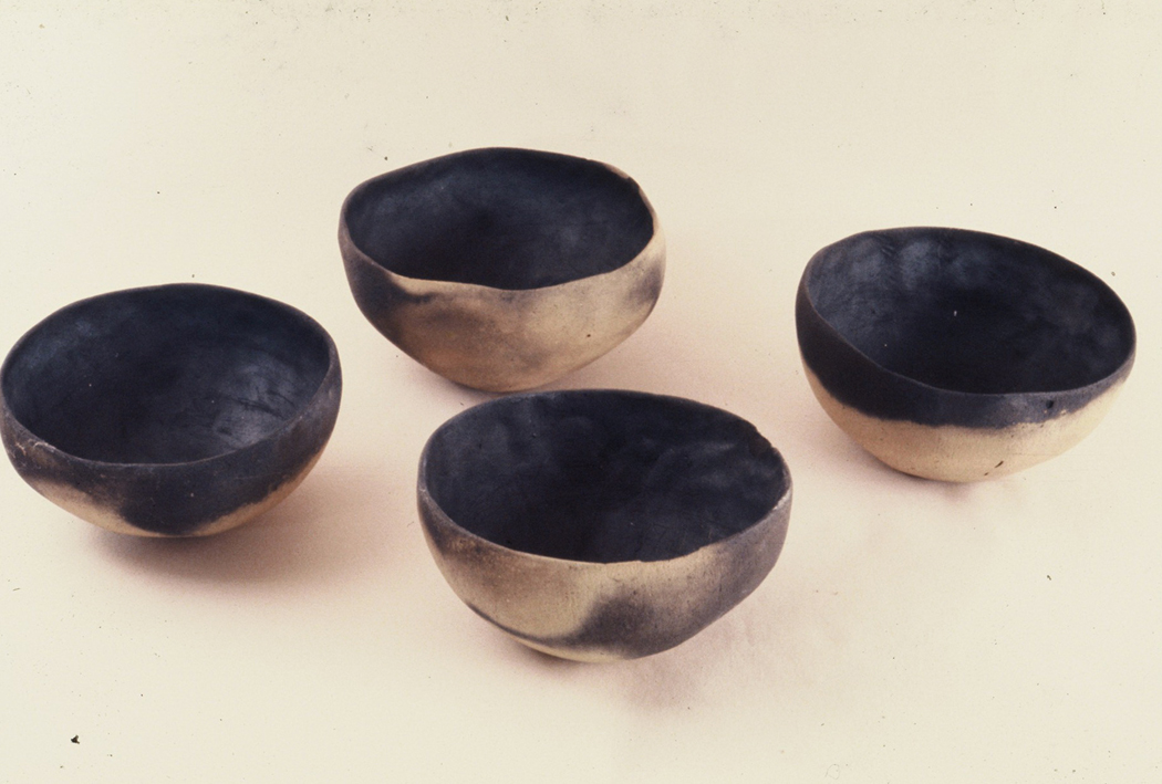 Four pinch bowls, Catherine Suttle