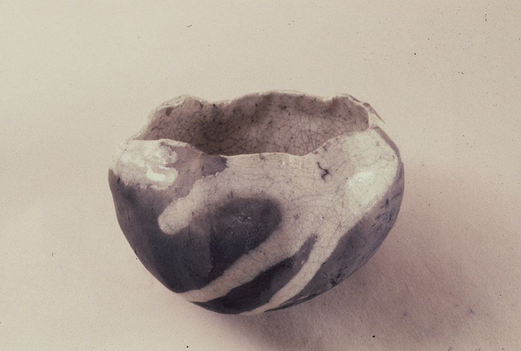 Pinch Pot.clay.3" diameter.1974